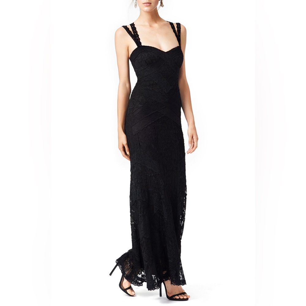 Nicole Miller Knockout Elegant Lace Gown
